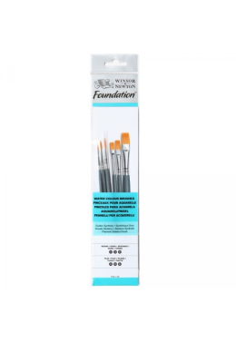 Kit Pincel Curto Sintético C/6 5295015 Winsor & Newton